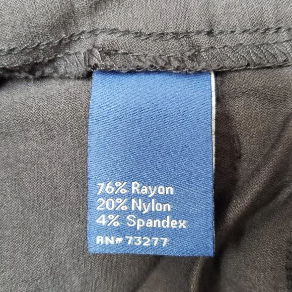 Apt. 9, Size 2P, Gray Dress Pants - Picture 4 of 6